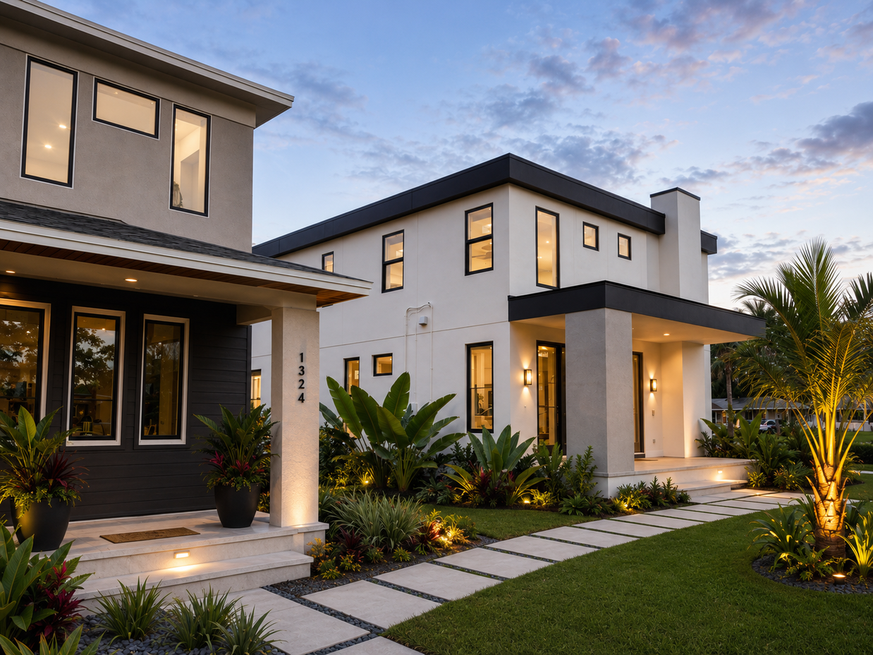 Custom luxury home built by J. Shane Homes in Tampa Bay
